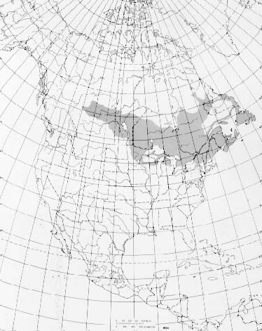 {The native range of abies balsamea}